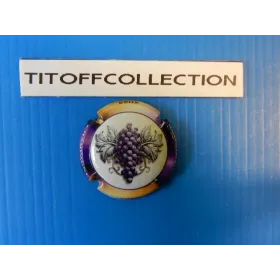 1 capsule de champagne générique jéroboam ( grappes  septembre  2025)