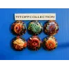 the series of 6 generic champagne capsules with floral inspiration  (September 2025)