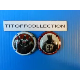 la série de 2 capsules  de champagne  torchia jean 500ex  ( septembre  2025 )