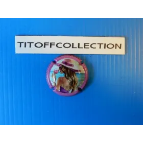 1 capsule  de champagne  pion olivier femmes 600ex contour rose   ( septembre  2025 )