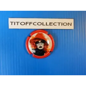 1 capsule de champagne générique jéroboam ( femmes contour rouge   octobre  2025 )