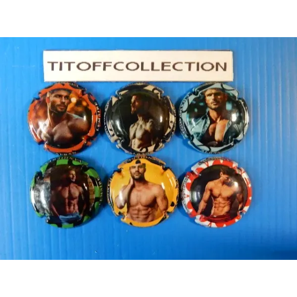the series of 6 capsules of Champagne Lemaire Alban men  (October 2025)