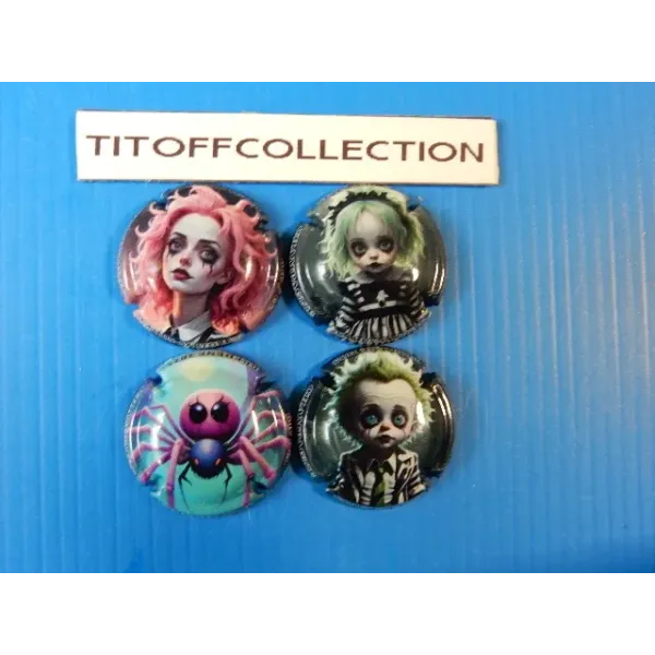 the series of 4 champagne capsules camus sartore halloween 480ex (November 2025)