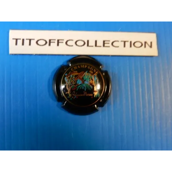 1 capsule de champagne delouvin- moreau polychrome cuvée 2000 (no18 )