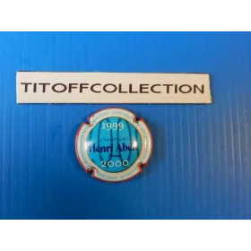 1 capsule de champagne abelé henri 1999 -2000 no33