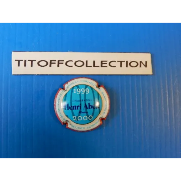 1 capsule de champagne abelé henri 1999 -2000 no33