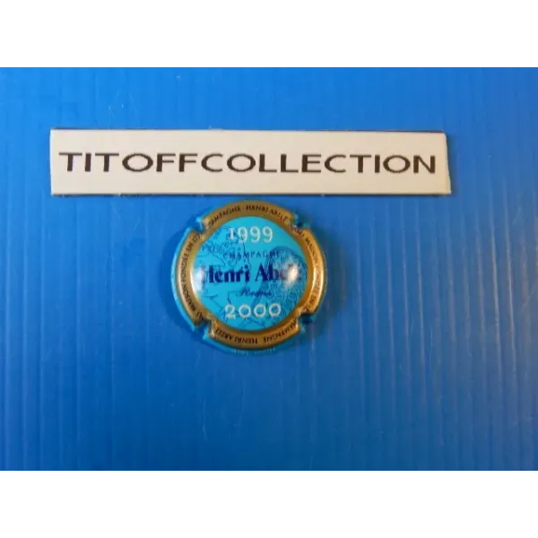 1 capsule of champagne abelé henri 1999 -2000 no32