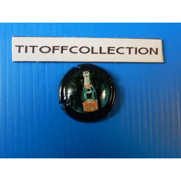 1 capsule de champagne abelé henri ecriture or ( no 3a )