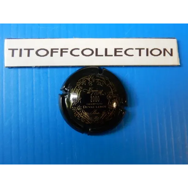 1 capsule de champagne duval-leroy  cuvée 2000 no25