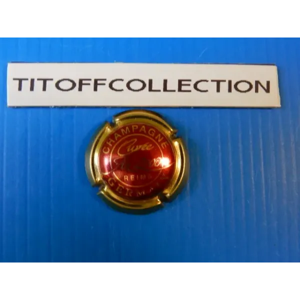 1 capsule of Champagne Germain H Cuvée 2000 No. 37 has a diameter of 32mm