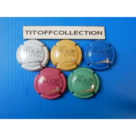 the series of 5 champagne capsules  i christian and girls 1a 1d