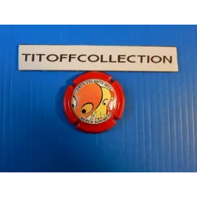 1 capsule of champagne brunet stéphane red contour berck 2013 no 6bb