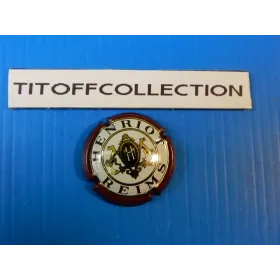 1 capsule champagne henriot 32 mm brown no 33