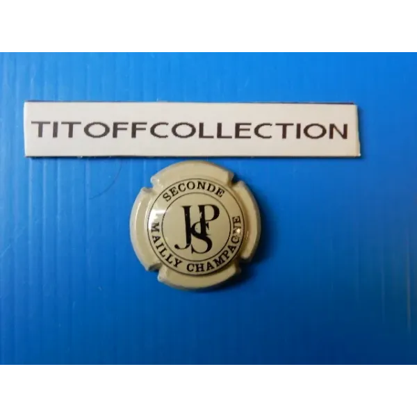 1 champagne capsule seconded by Jean Pierre Number 1