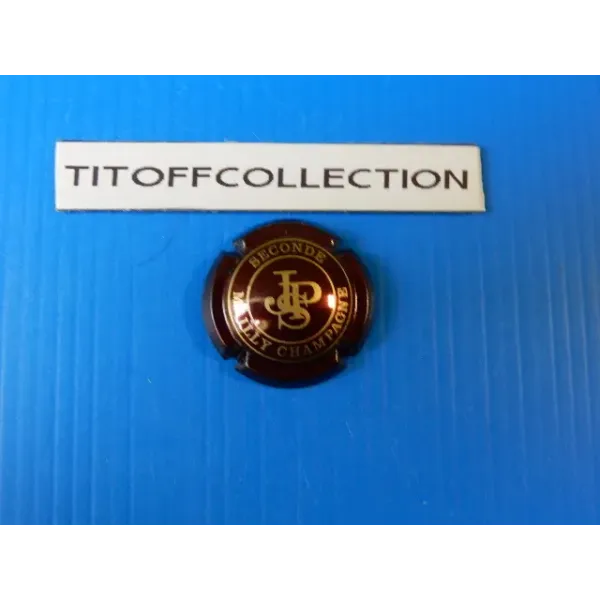 1 capsule de  champagne secondé jean pierre bordeux foncé  no 2