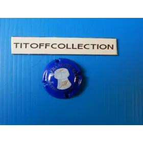 1 capsule of champagne mahé françois blue white and gold no 2