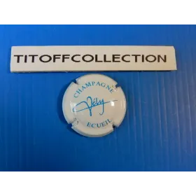 1  capsule de champagne vely blanc et bleu no 6