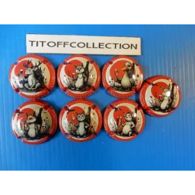 The series of 7 champagne capsules collin jean  (December 2025)