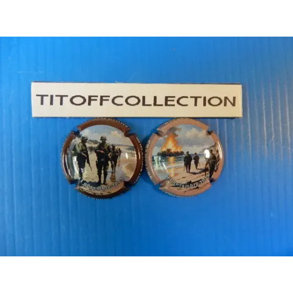 The series of 2 champagne capsules champion-ouy  (December 2025)