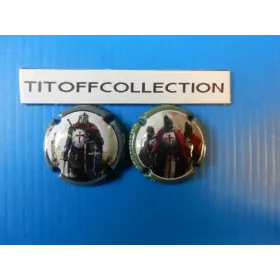 la série de 2 capsules  de champagne  torchia jean 500ex  ( décembre   2025 )