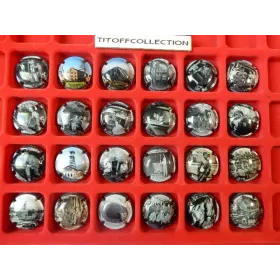 la série de 24 capsules de champagne génériques exploitation des mines ( janvier 2026 )