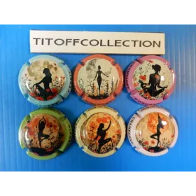 la série de 6 capsules champagne gotorbe cédric   ( janvier 2026 )