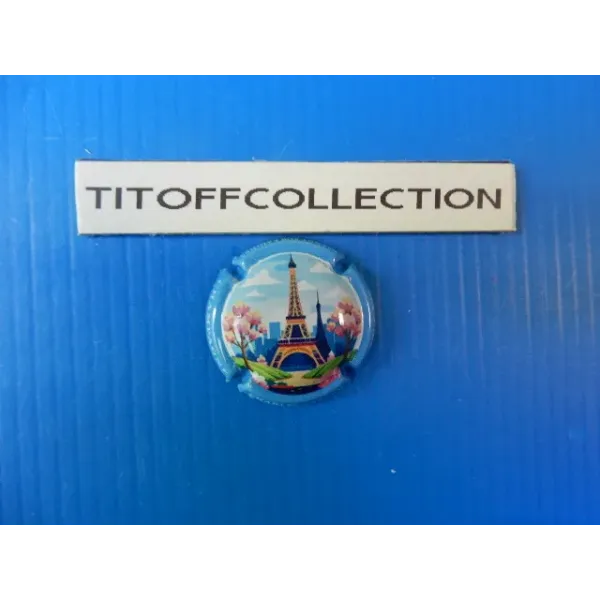 1 capsule de champagne gérard charles paris 500ex   ( janviers 2026  )