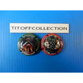 la série de 2 capsules de champagne torchia jean noel  500ex    ( janviers 2026  )