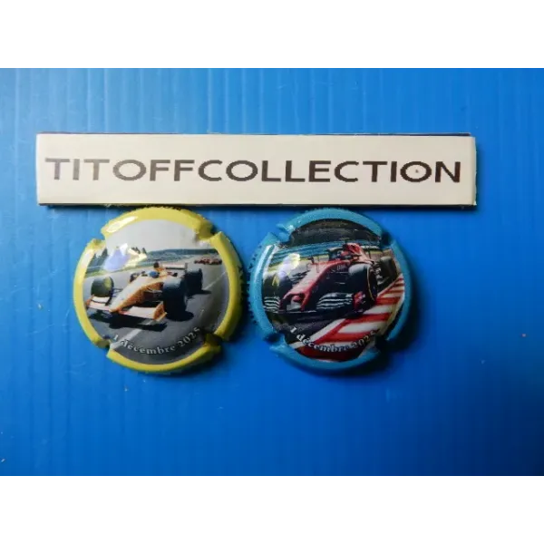 the series of 2 champagne capsules pinel and threads (January 2026) no. 20e to 20f