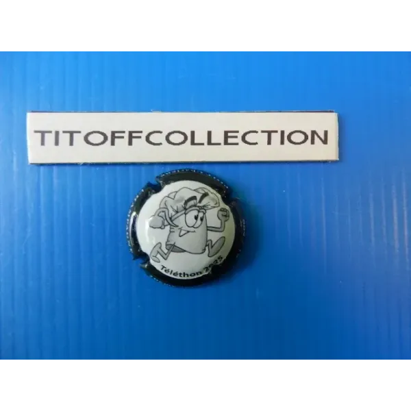 1 capsule de champagne piot charléme téléthon 2025  600ex ( janviers 2026  )