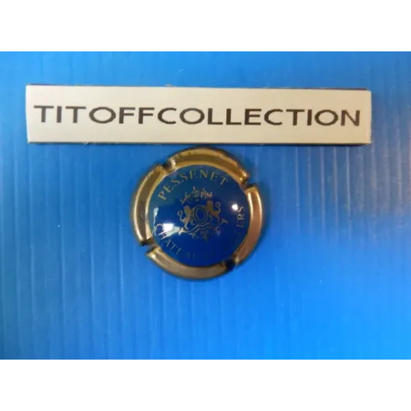 1 capsule of champagne pessenet blue and gold  ( no1 )