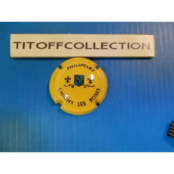 1 capsule of champagne philippart maurice yellow black and blue  ( no 2 )