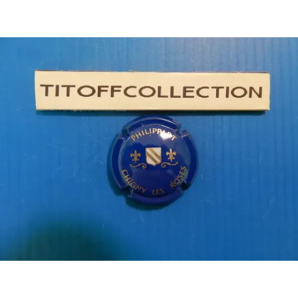 1 capsule of champagne philippart blue and gold maurice ( no 10)