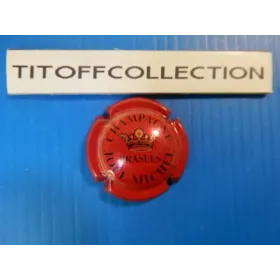 1 capsule of champagne michel joel red black and gold ( no 2)