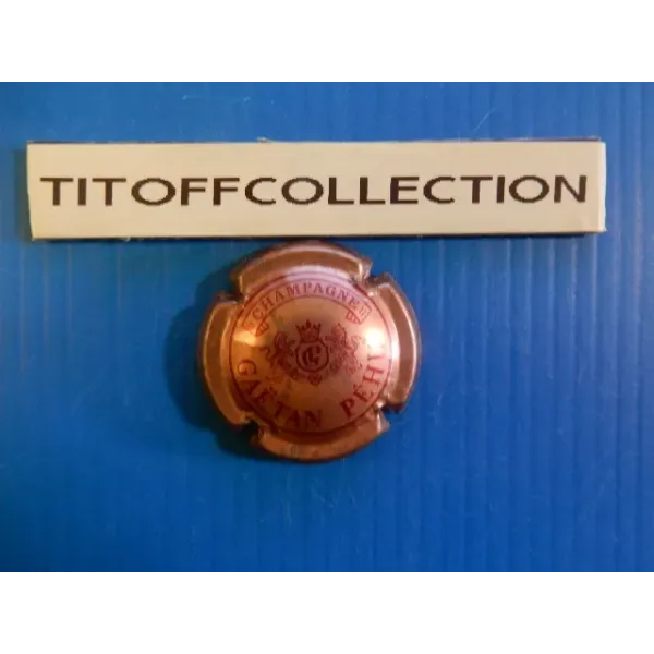 1 capsule of champagne pehu gaétan rosé and red ( no 1)