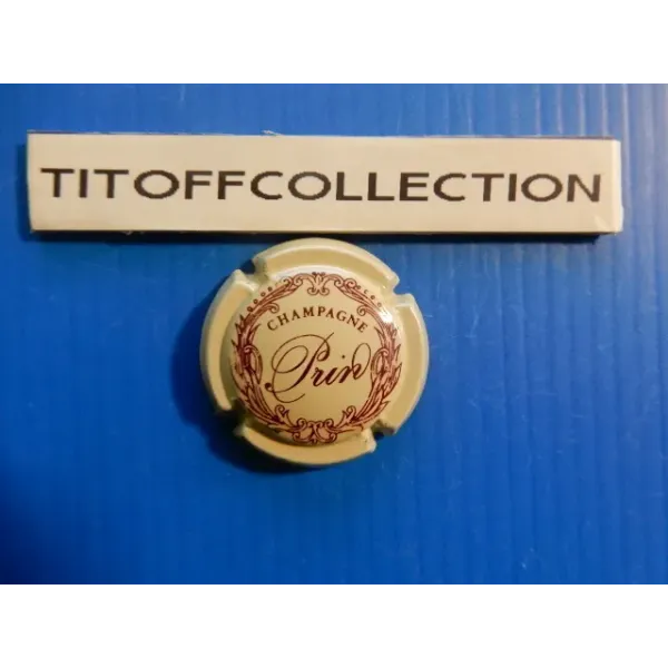 1 capsule of champagne prin pére and son créme and bordeaux   ( no 2 )