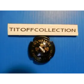 1 capsule of Champagne pature francois r black (no 1)