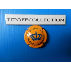 1 capsule de champagne orange l'honneur  ( no 1 )
