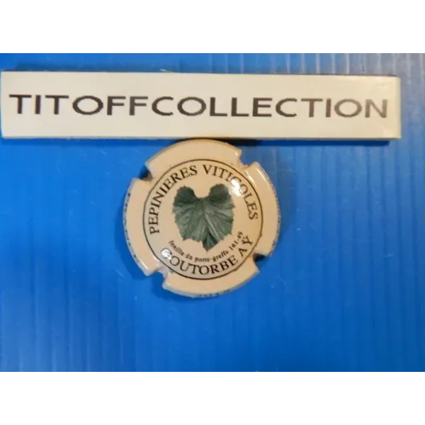 1 capsule de champagne goutorbe porte-greffe 161-49   ( no 24 )