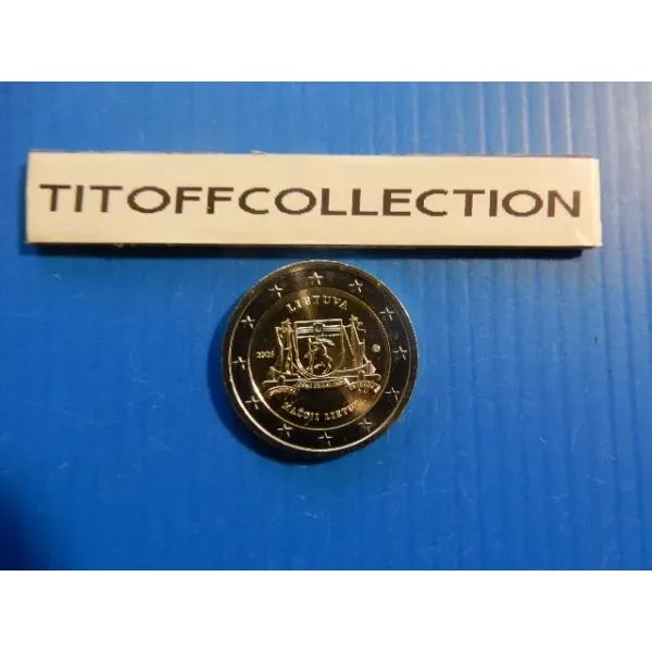 2 euros commemorative 2025 lithuania mazoji