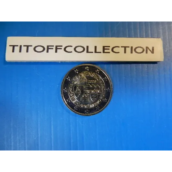 2 euros commemorative 2026 slovaquie  trenchin capitale culture