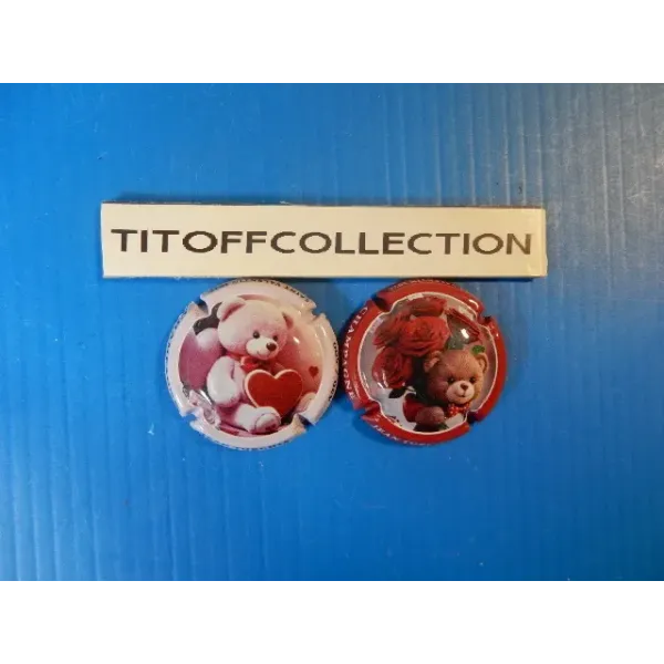 the series of 2 champagne capsules torchia jean 500 ex valentine’s day (February 2026)