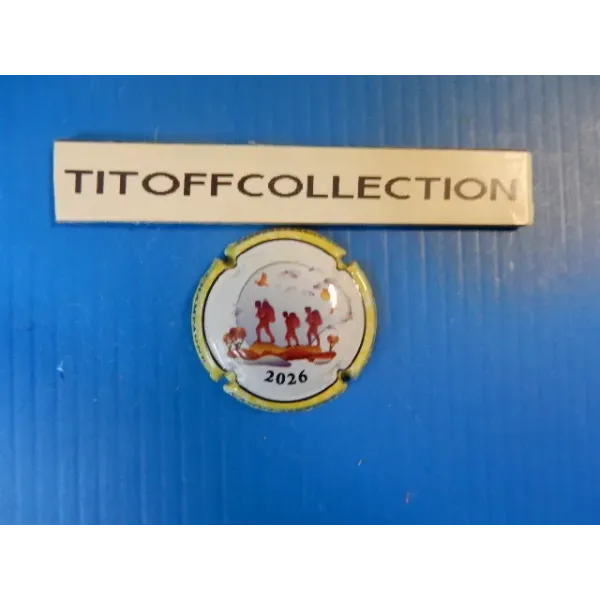 1 capsule de champagne camus sartore  escapade   500ex    (février 2026 )