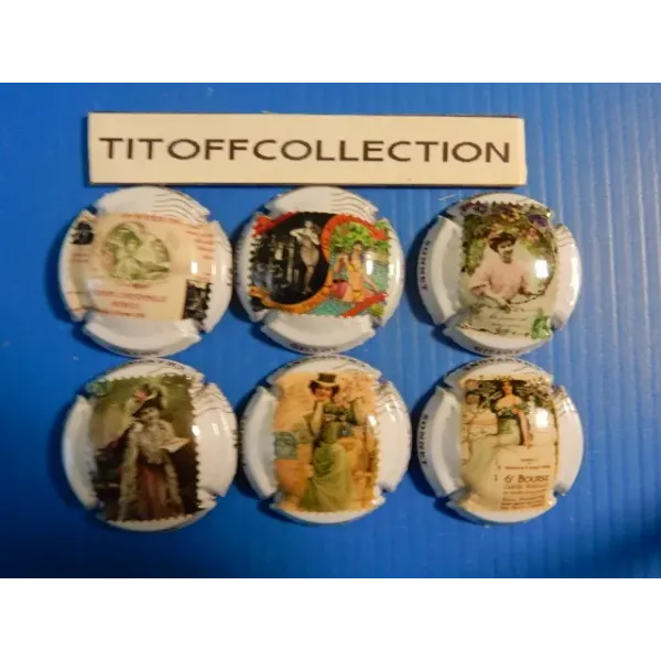 The series of 6 capsules of champagne sonnet gillot (February 2026)