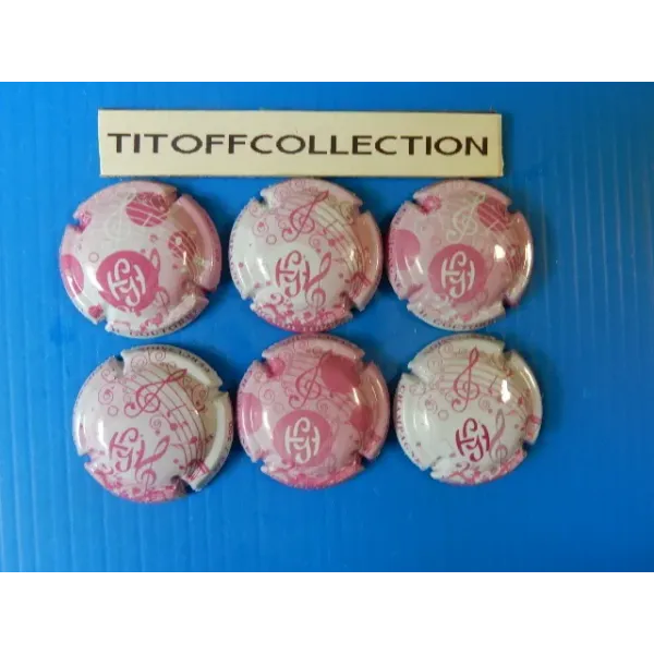 La série de 6 capsules de champagne goutorbe 500ex (mars 2026)