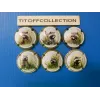 la series de 6 capsules de champagne sampers claude animaux (avril 2026)