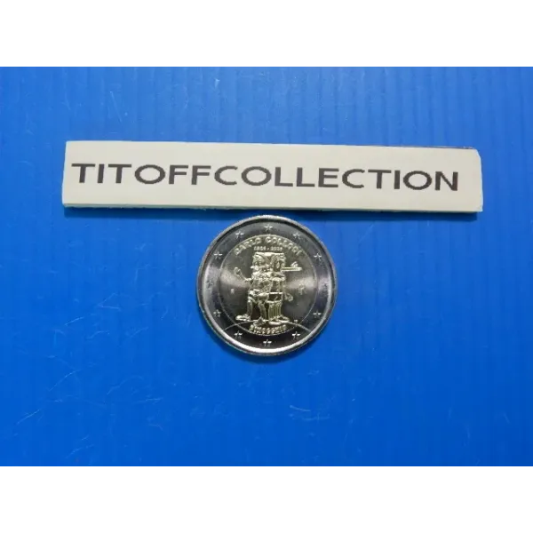 2 euros commemorative 2026 italie pinocchio