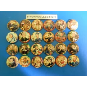 La série de 24 capsules de champagne génériques célébrites    ( juin  2026 )