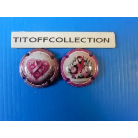 la serie de 2  capsule de champagne torchia jean coeur plus fleur 500 ex    (  octobre  2026  )