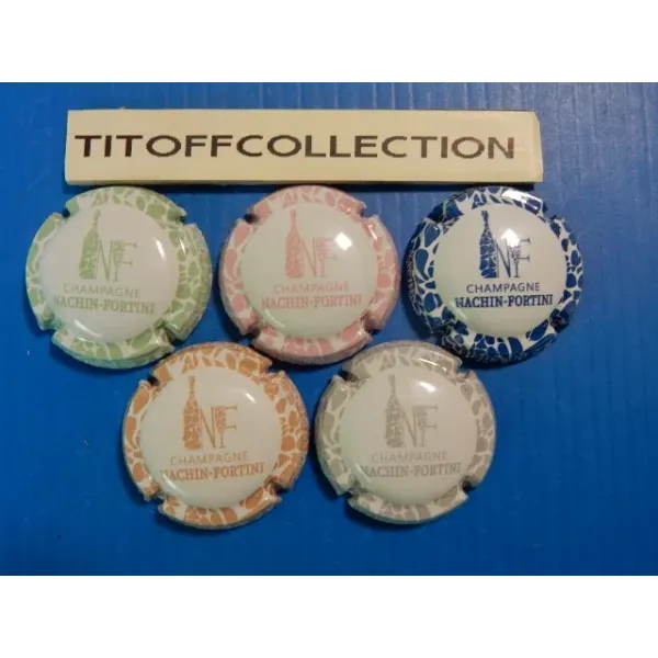 la serie de 5  capsules de champagne nachin fortini nf  (  octobre   2026  )